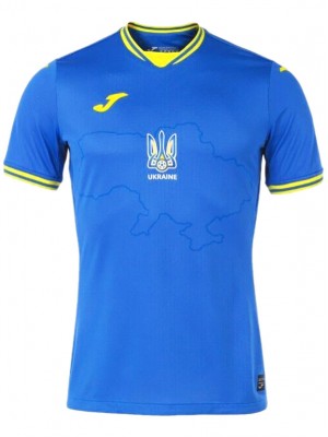 Ukraine maglia da trasferta uniforme da calcio seconda maglia sportiva da calcio da uomo 2024-2025